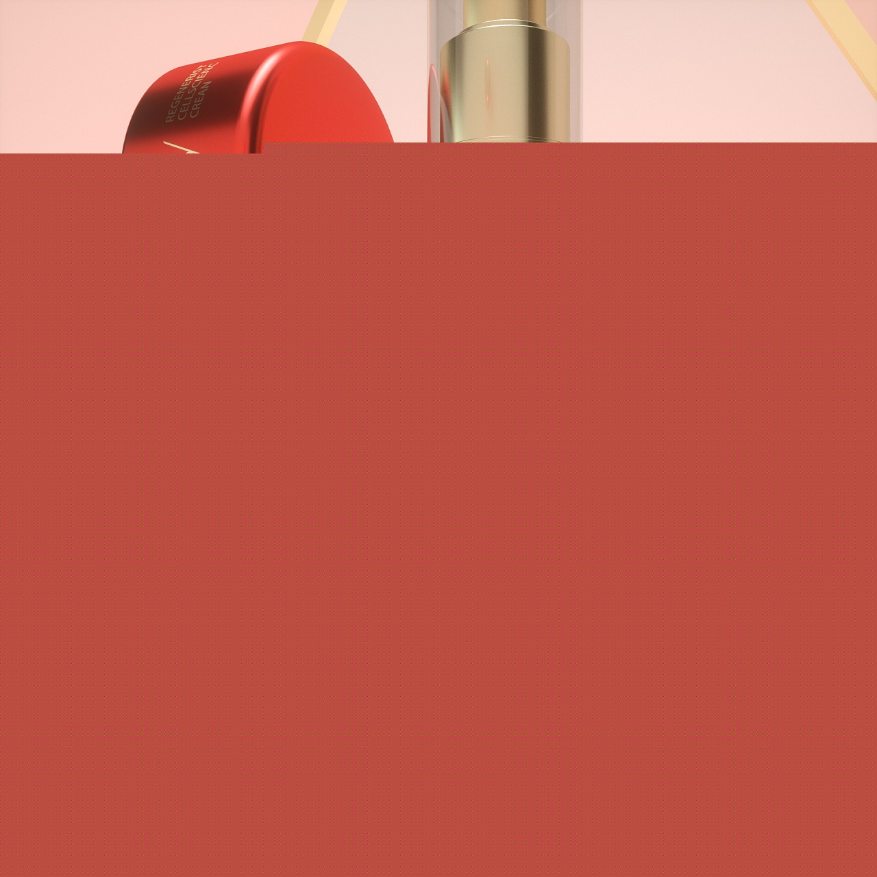 C4D OLAY化妝品海報服裝設(shè)計賞析